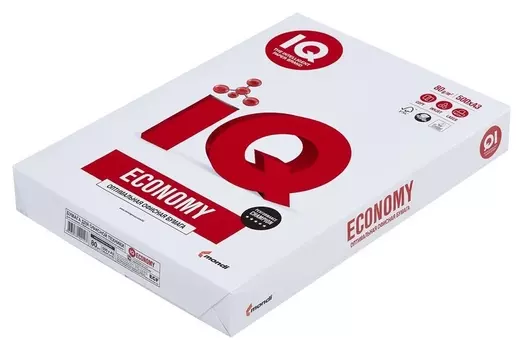 Бумага IQ Economy (А3, марка С, 80 г/кв.м, 500 л)