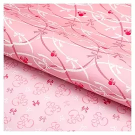 Бумага упаковочная глянцевая двусторонняя Минни Маус Банты 60x90 см