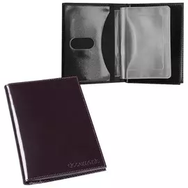 Бумажник водителя Befler "Classic", коричневый