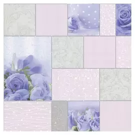 Бумажные обои розы 1301-5, 0,53х10,05м