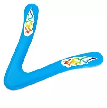 Бумеранг «Малый» 25 см, цвет голубой