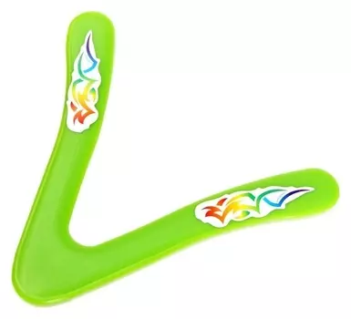 Бумеранг «Малый» 25 см, цвет салатовый
