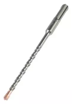 Бур по бетону Tundra, крестовый наконечник, двойная спираль, Sds-plus, 6 х 160 мм