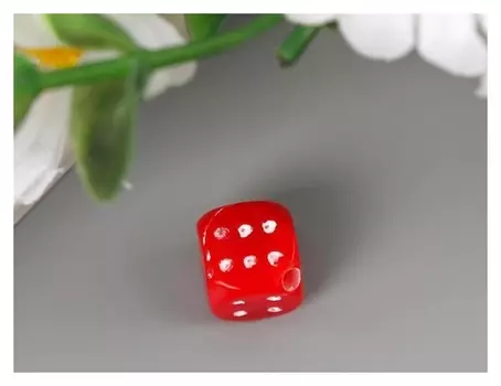 Бусины для творчества "Кубики", 10 мм, 15 грамм, 5 цветов