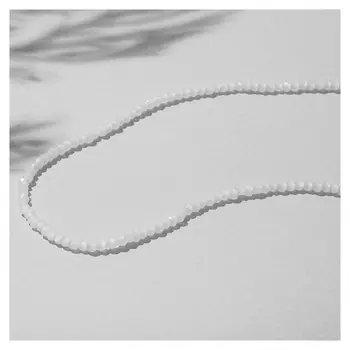 Бусины на нити шар №2 "Лунный камень", 35см