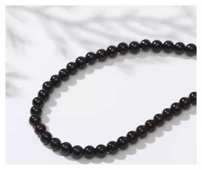 Бусины на нити шар №4 "Гранат", 40см