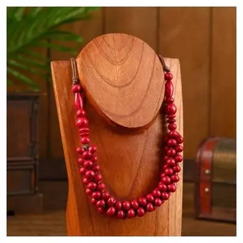 Бусы "Маланг" дерево 17х2х25 см