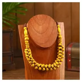 Бусы "Понтианак" дерево 17х2х25 см