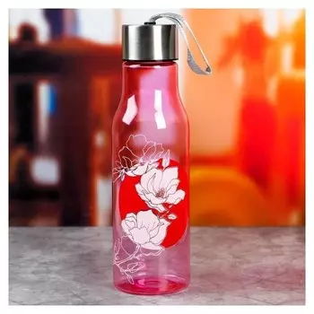 Бутылка для воды "Цветы"