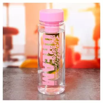 Бутылка для воды "Мечтай", 500 мл