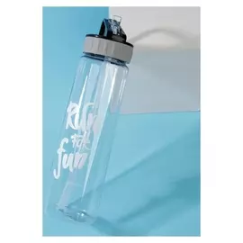 Бутылка для воды "Run For Fun", 900 мл