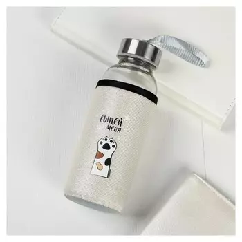 Бутылка для воды в чехле "Выпей меня"