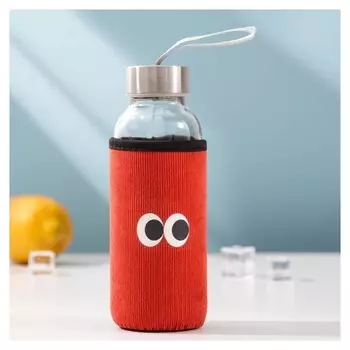 Бутылка в чехле «Глаза», 300 мл