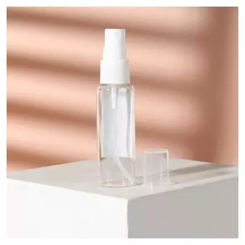 Бутылочка для хранения прозрачная с распылителем