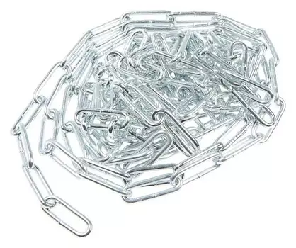 Цепь оцинк. DIN 763,дл.звено 3мм, 3м