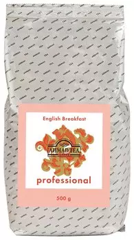 Чай Ahmad (Ахмад) "English Breakfast" Professional, черный, листовой, пакет, 500 г, 1591