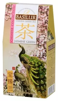 Чай Basilur китайский чай зеленый с жасмином, 100 г 71798