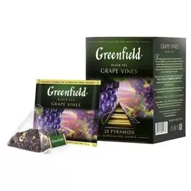 Чай Greenfield Grape Vines черн., 20пак, 1437-08