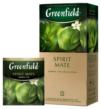 Чай Greenfield Spirit Mate травян, 25пак