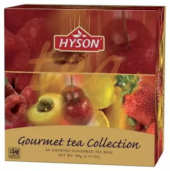 Чай Hyson черн. Gurmet Tea Collection 60 пак X 1.5гр/уп
