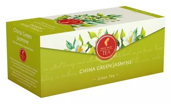 Чай Julius Meinl жасмин зеленый премиум пакетированный, 25пак/уп, 88588