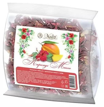 Чай каркадэ-манго 100гр. 106430-01