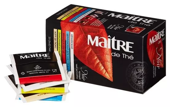 Чай Maitre черн. 25 пак/уп