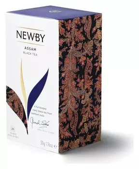 Чай Newby ассам черный 25 пакетиков