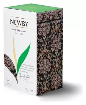 Чай Newby дарджилинг черный 25 пакетиков