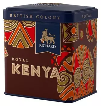 Чай подарочный набор Richard British Colony Royal Kenya черн., 50г