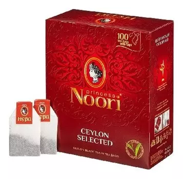 Чай принцесса нури цейлонский отборный(2гх100п) пак.черн.,420998