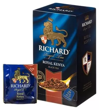 Чай Richard Royal Kenya черн., 25 пак