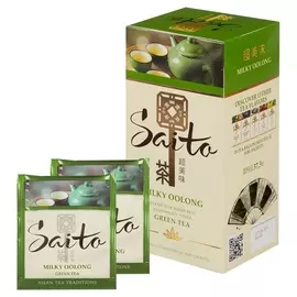 Чай Saito Milky Oolong зел., 25 пак