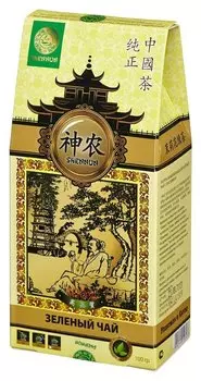 Чай Shennun Мо Ли Мао Фен зеленый с жасмин, листовой 100 г. 16047