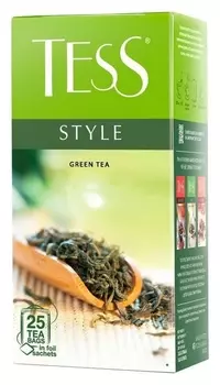 Чай Tess стайл зеленый, 25пак 1179-10