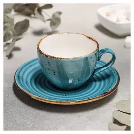 Чайная пара «Инфинити», чашка 220 мл, блюдце D=15,5 см