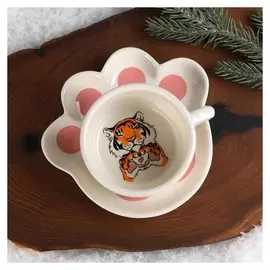 Чайная пара "Тигр", 170 мл