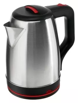 Чайник электрический Luazon Lsk-1813, 1800 Вт, 2 л, серебристый