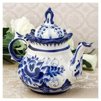 Чайник «Анимон», 1 л, гжель