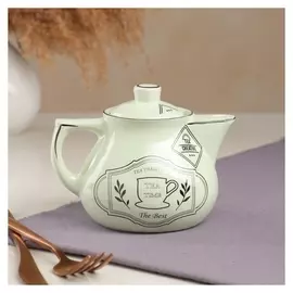 Чайник для заварки "Инжир", ментол, чай, 0.45 л