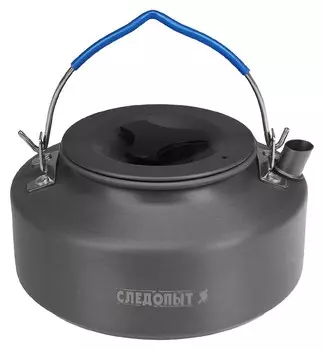Чайник костровой «Следопыт», 1,0 л, с анодированным покрытием