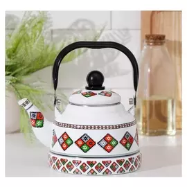 Чайник «Скандинавия», 1,1 л, цвет белый