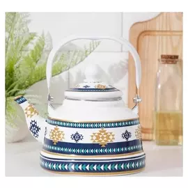 Чайник «Скандинавия», 1,7 л, цвет белый с золотом