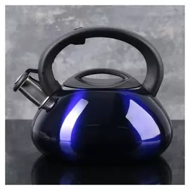 Чайник со свистком 3 л "Таун", цвет синий