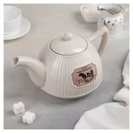 Чайник заварочный 1,2 л «Ранчо», цвет бежевый