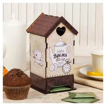 Чайный домик "Время пить чай", 20х8,6 см