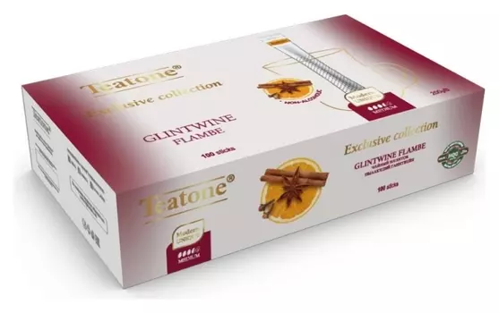 Чайный напиток пылающий глинтвейн Teatone в металл.стике, 100шт./уп.1267