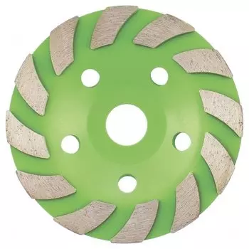 Чашка алмазная зачистная 125 мм, турбо-сегментнаяная