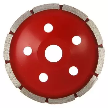 Чашка алмазная зачистная Lom, однорядная, 125 мм