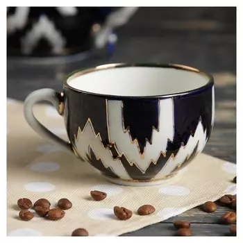 Чашка чайная 220мл 9010 атлас в золоте